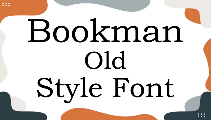 Bookman Old Style Font Free