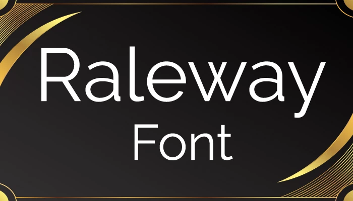 Raleway Font Free