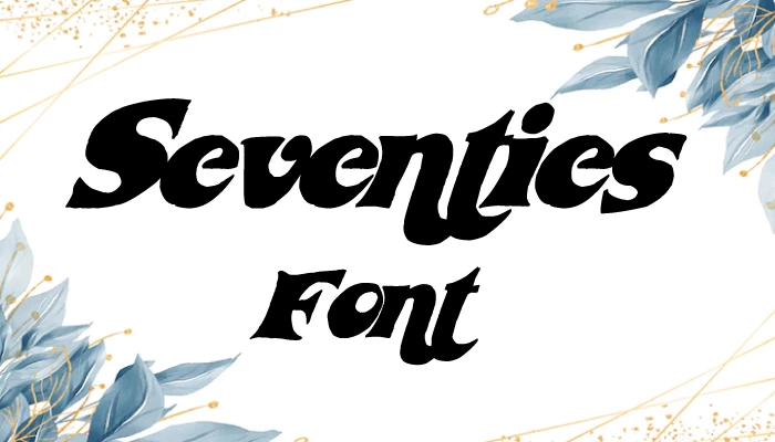 Seventies Font Free