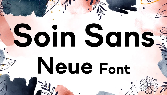 Soin Sans Neue Font Free