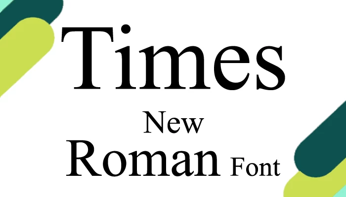 Times New Roman Font Free