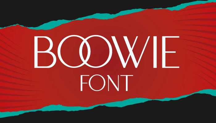 BOOWIE font free