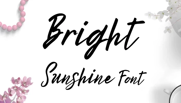 Bright Sunshine Font Free Download
