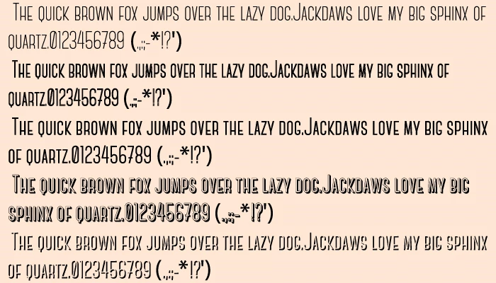 Canter Font Family