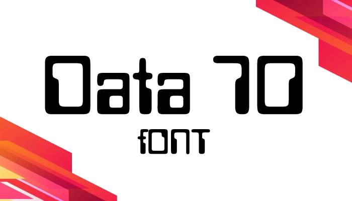 Data 70 Font Free
