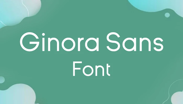 Ginora Sans Font Free
