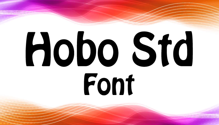 Hobo Std font free