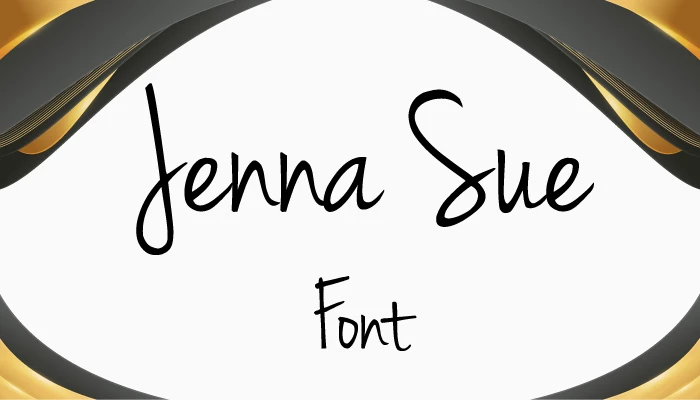 Jenna Sue Font Free