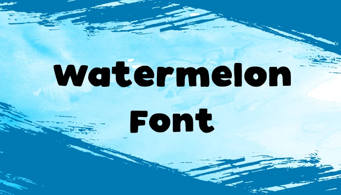 Watermelon Font Free