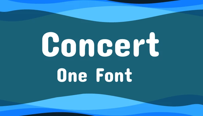 Concert-One-Font-Free-Download