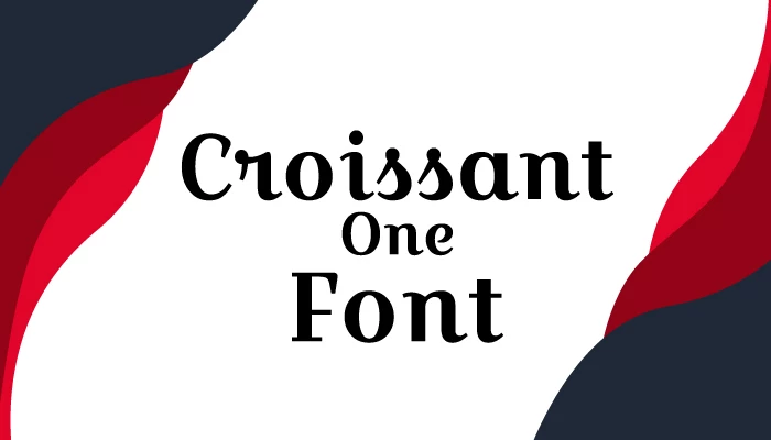 Croissant-One-Font-Free-Download