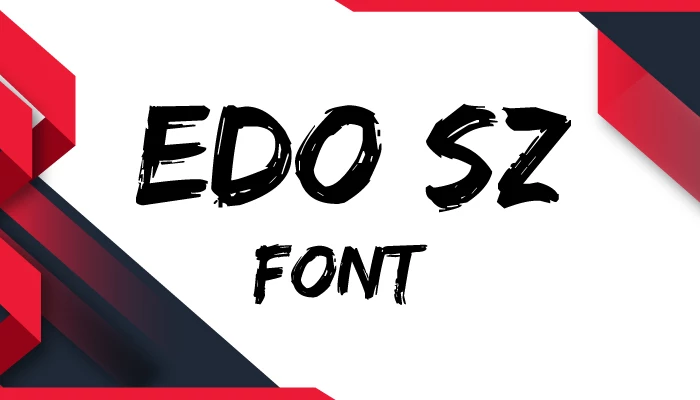 Edo Sz font free