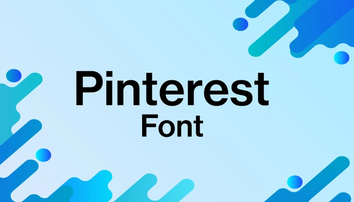 Pinterest font free