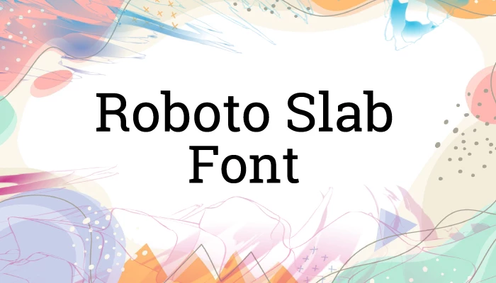 Roboto-Slab-Font-Free-Download