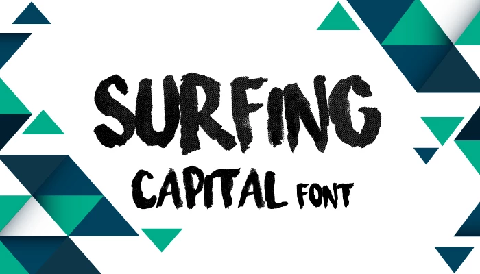 Surfing Capital font Free