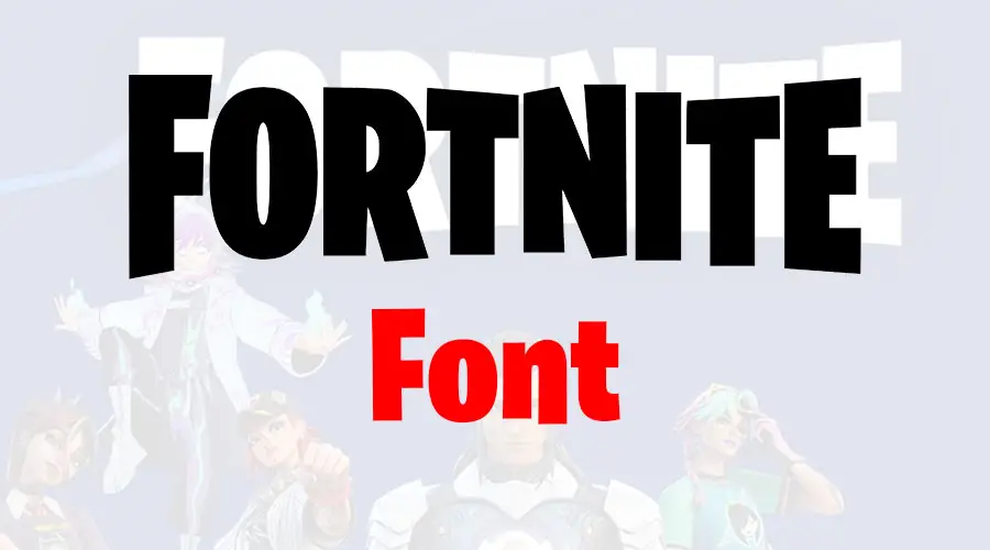 Fortnite Font