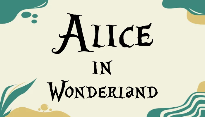 Alice in Wonderland font Free
