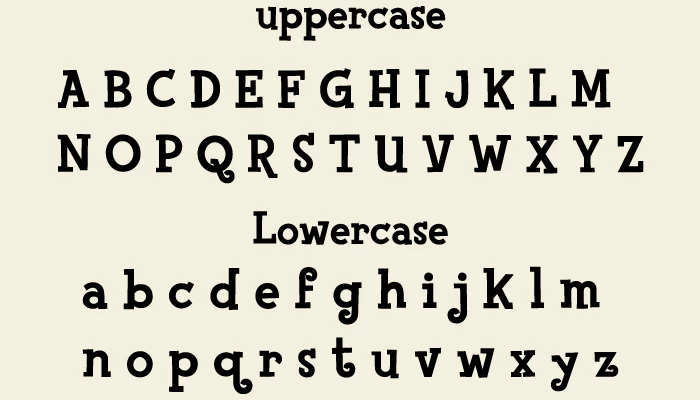 Animal Crossing Font view