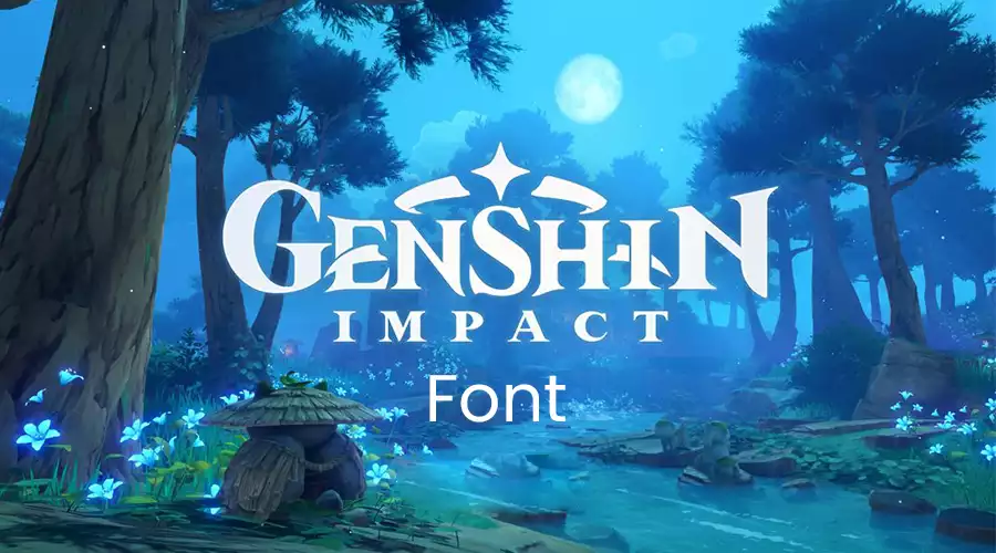 Genshin Impact Font