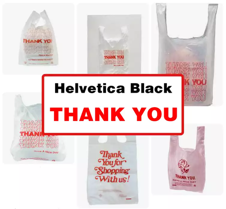 Thank-you-shopping-bags-using-helvetica-black-font