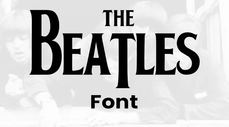 The Beatles font