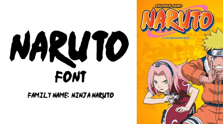 Naruto Font