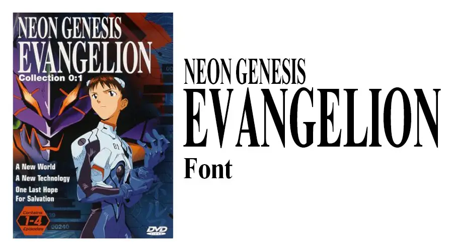 Neon Genesis Evangelion font