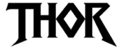 Thor by the thunderbolt font view