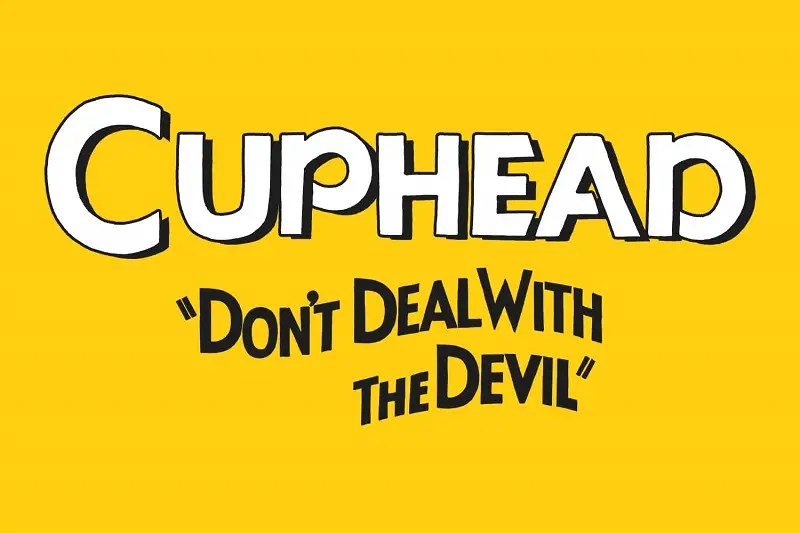 Cuphead font_logo_cover