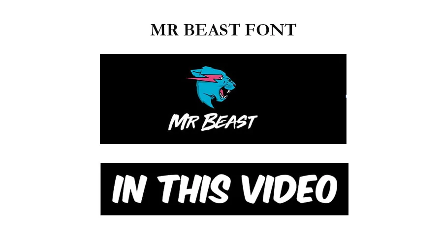 Mr beast font