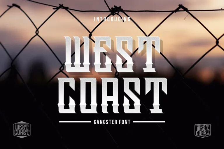 West coast font
