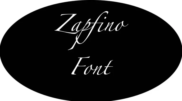 Zapfino Font