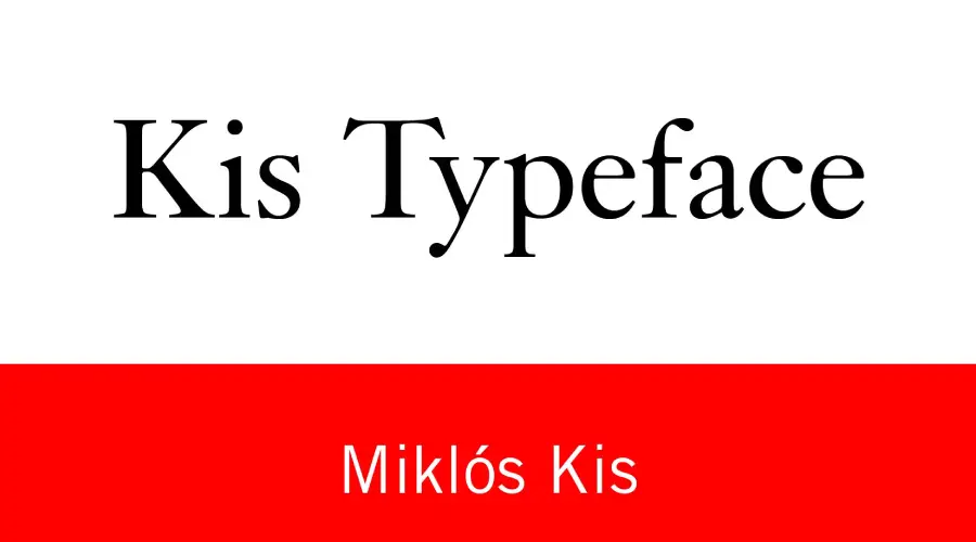 Kis Typeface