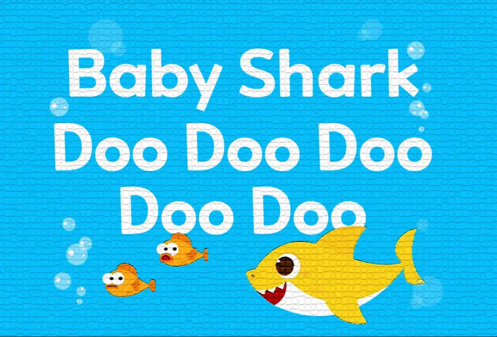 Baby Shark Font