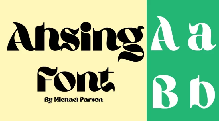 Ahsing-Font