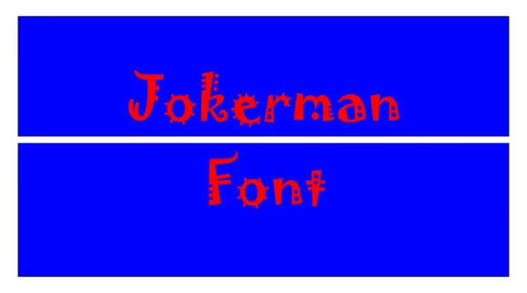 Jokerman Font