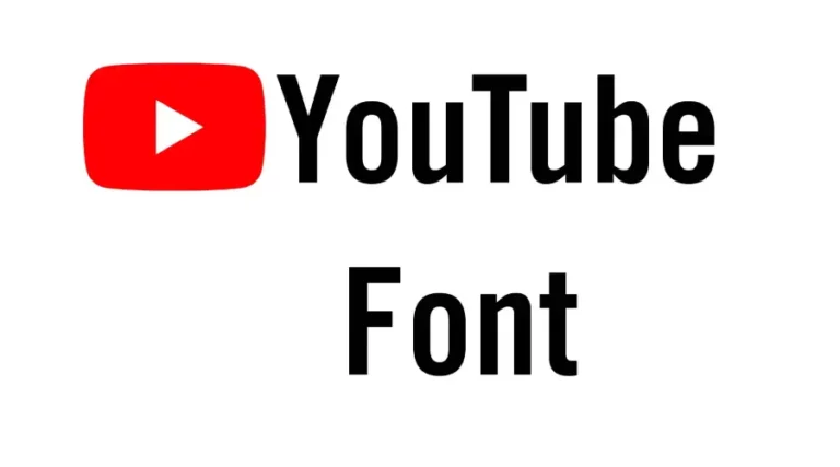 YouTube Font