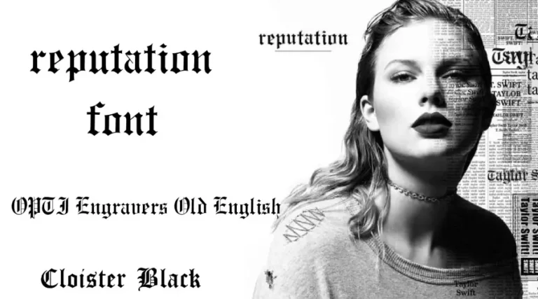 Reputation Font