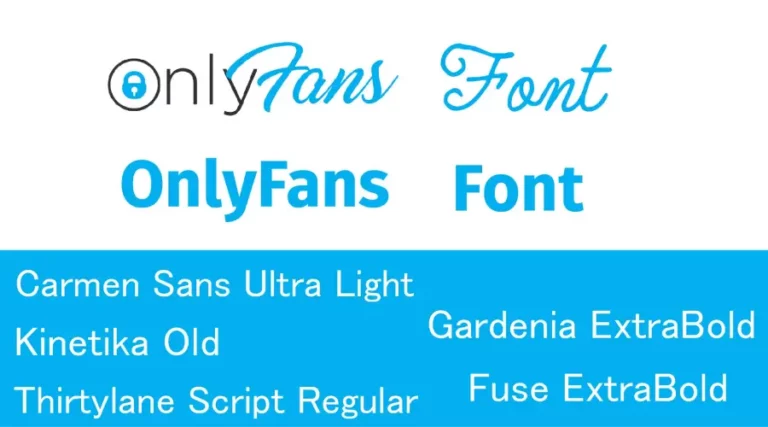 OnlyFans Font