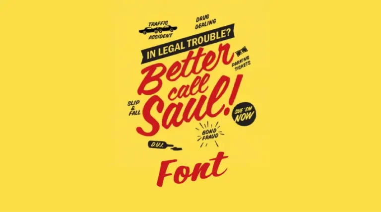 Better Call Saul Font