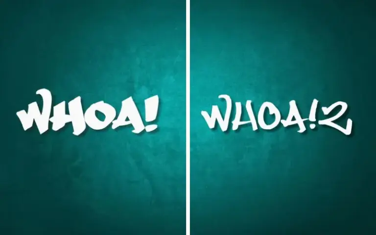 whoa font
