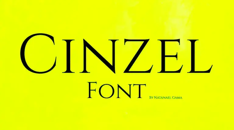 Cinzel Decorative Font