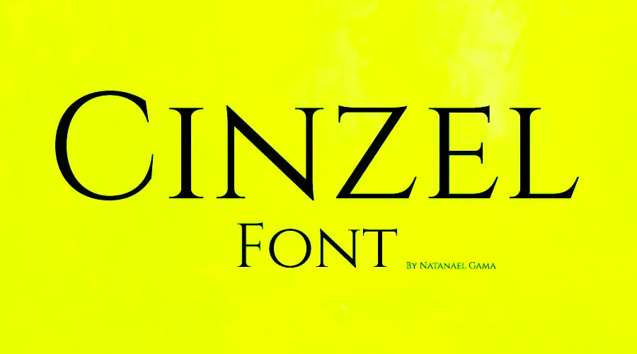 Cinzel Decorative Font