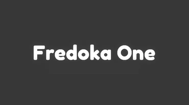 Fredoka One Font