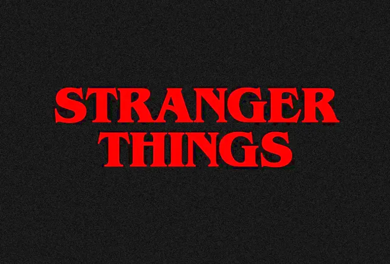 Stranger Things font